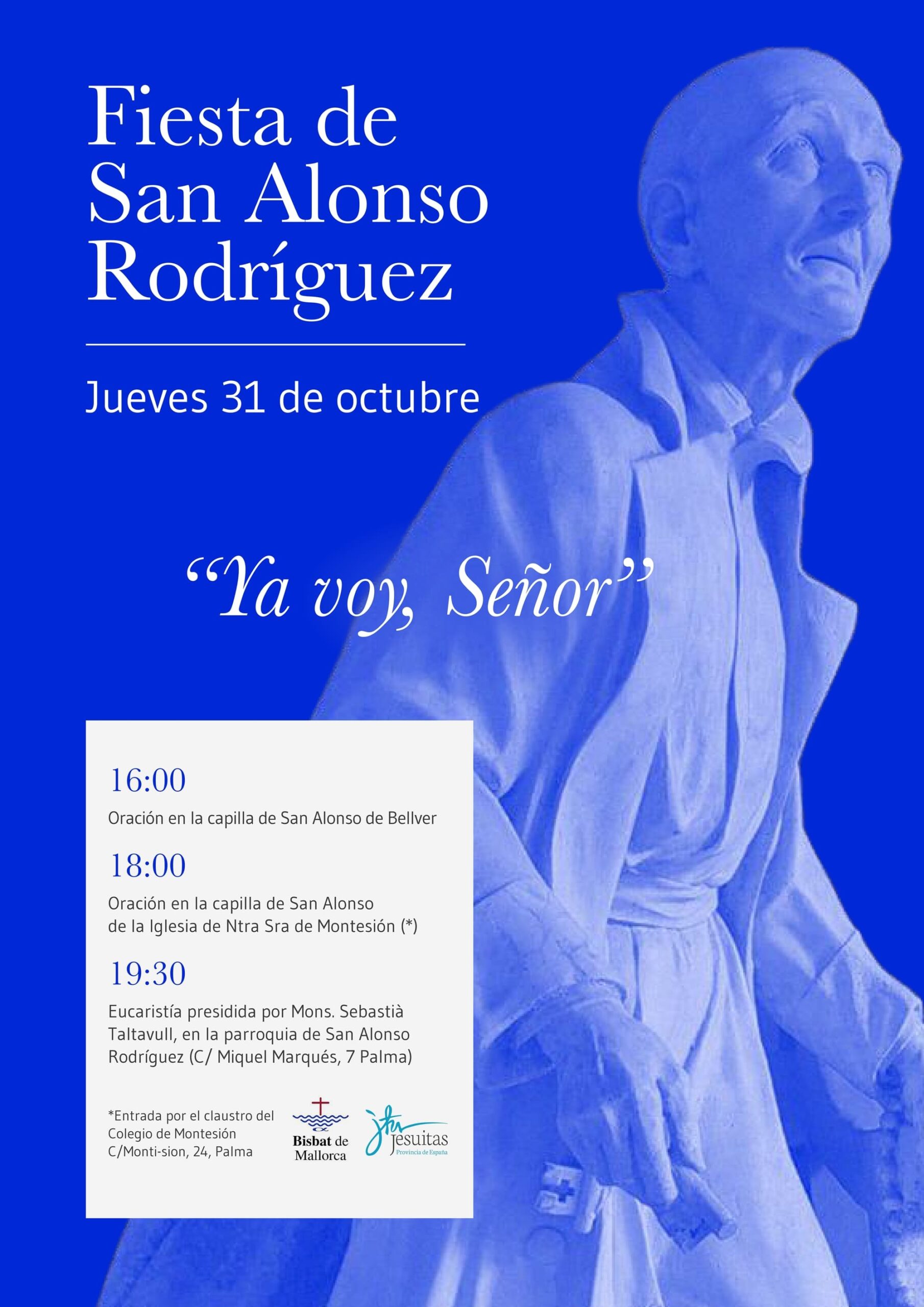 Cartel de Fiesta San Alonso — Son Bono